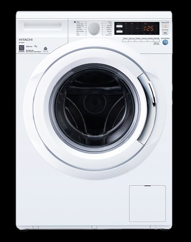 Hitachi Front Load Washer 9kg Inverter